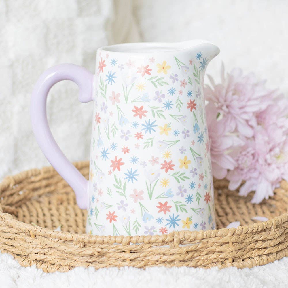 Spring Floral Keramisk Vase