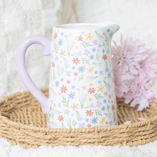 Spring Floral Keramisk Vase