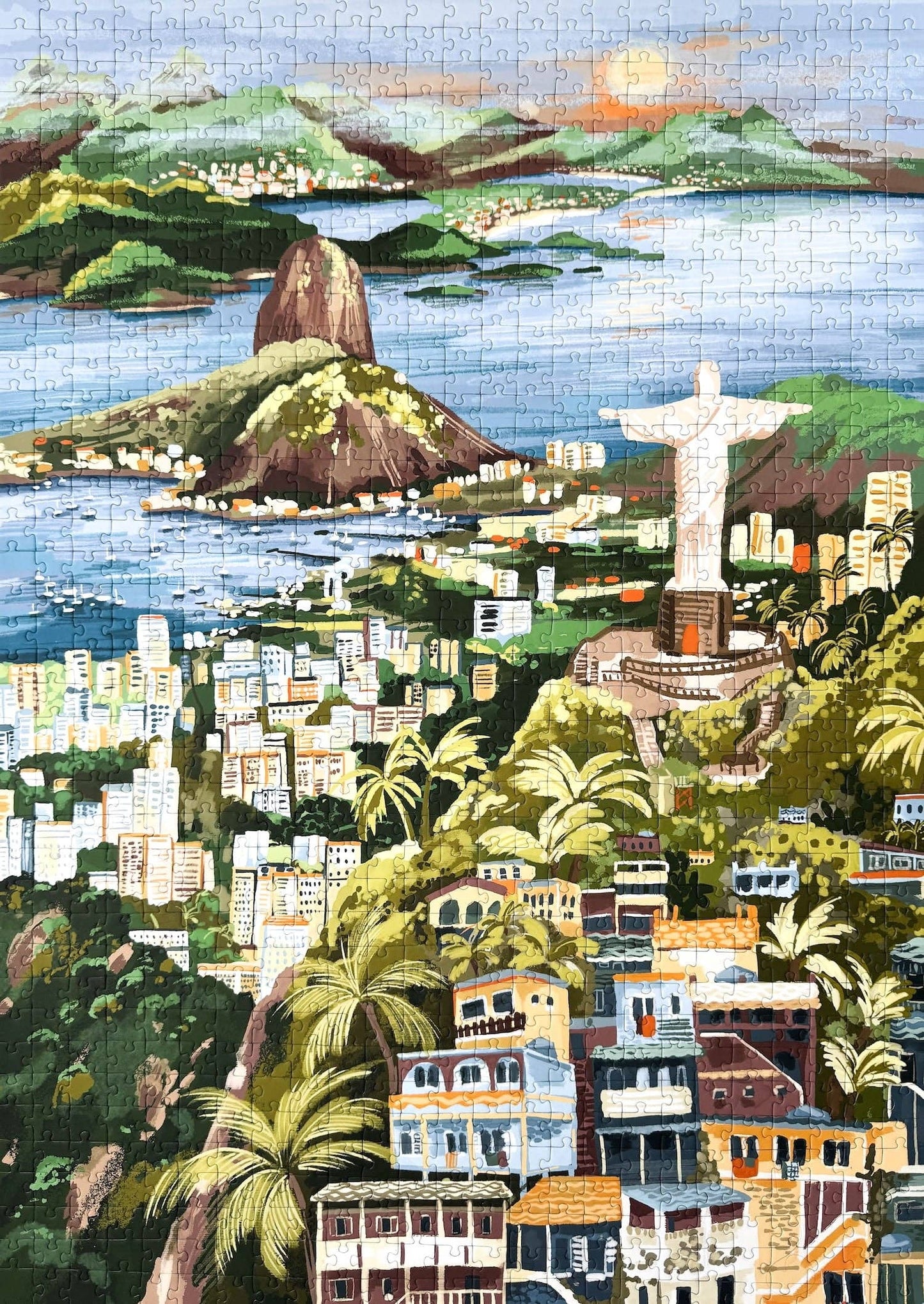 Rio de Janeiro - Puslespill - 1000 brikker