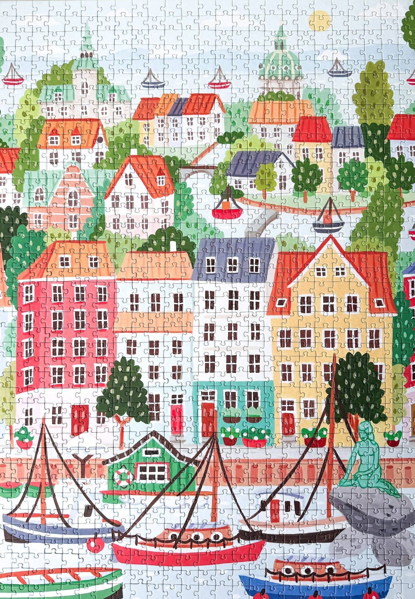 Copenhagen- Puslespill - 1000 brikker
