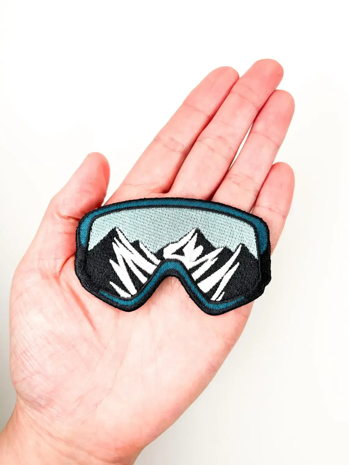 Ski Briller Brodert Strykemerke