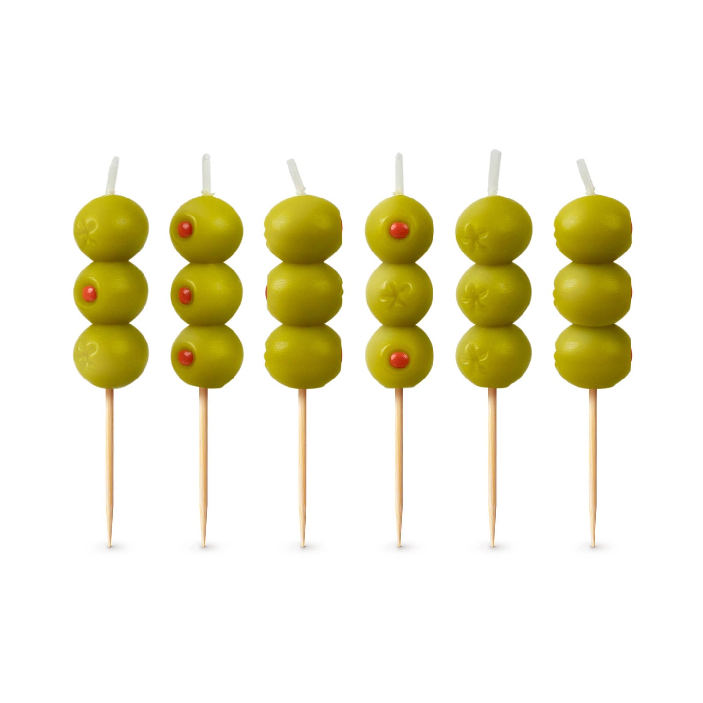 Oliven Kakelys - 6-pk