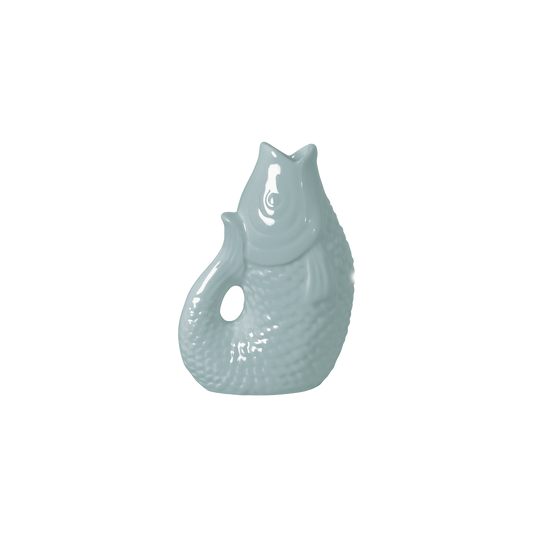 Liten Blå Fisk Vase