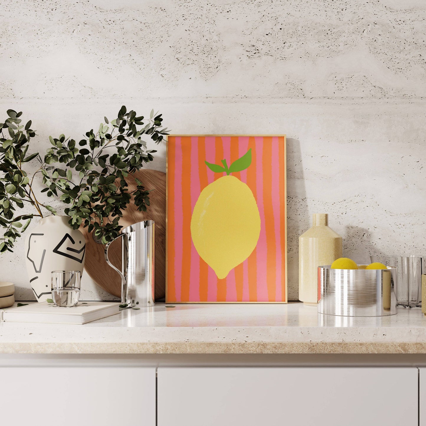 Sitron - A4 - Kunsttrykk