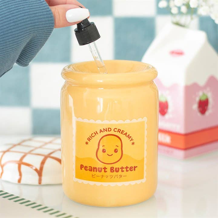 Peanøttsmørglass Duftbrenner