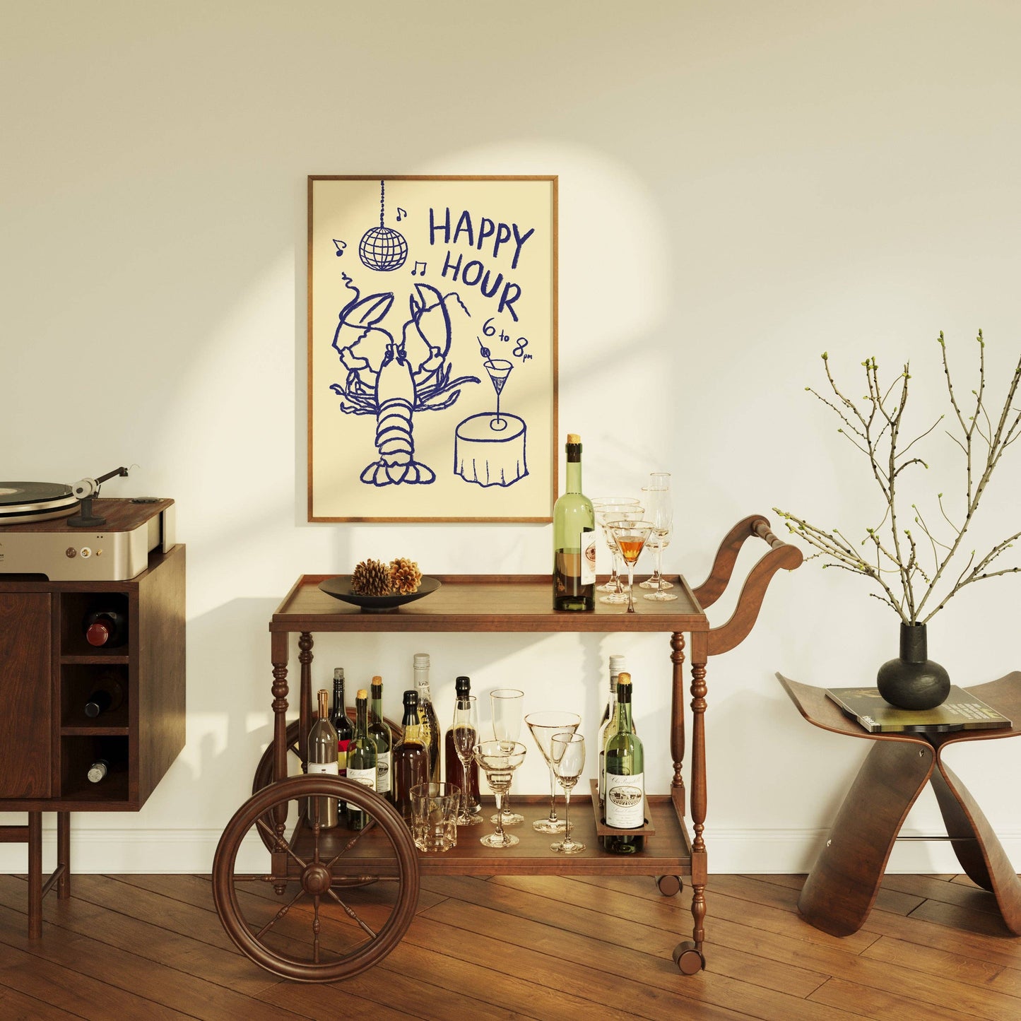 Happy Hour - A5 - Kunsttrykk