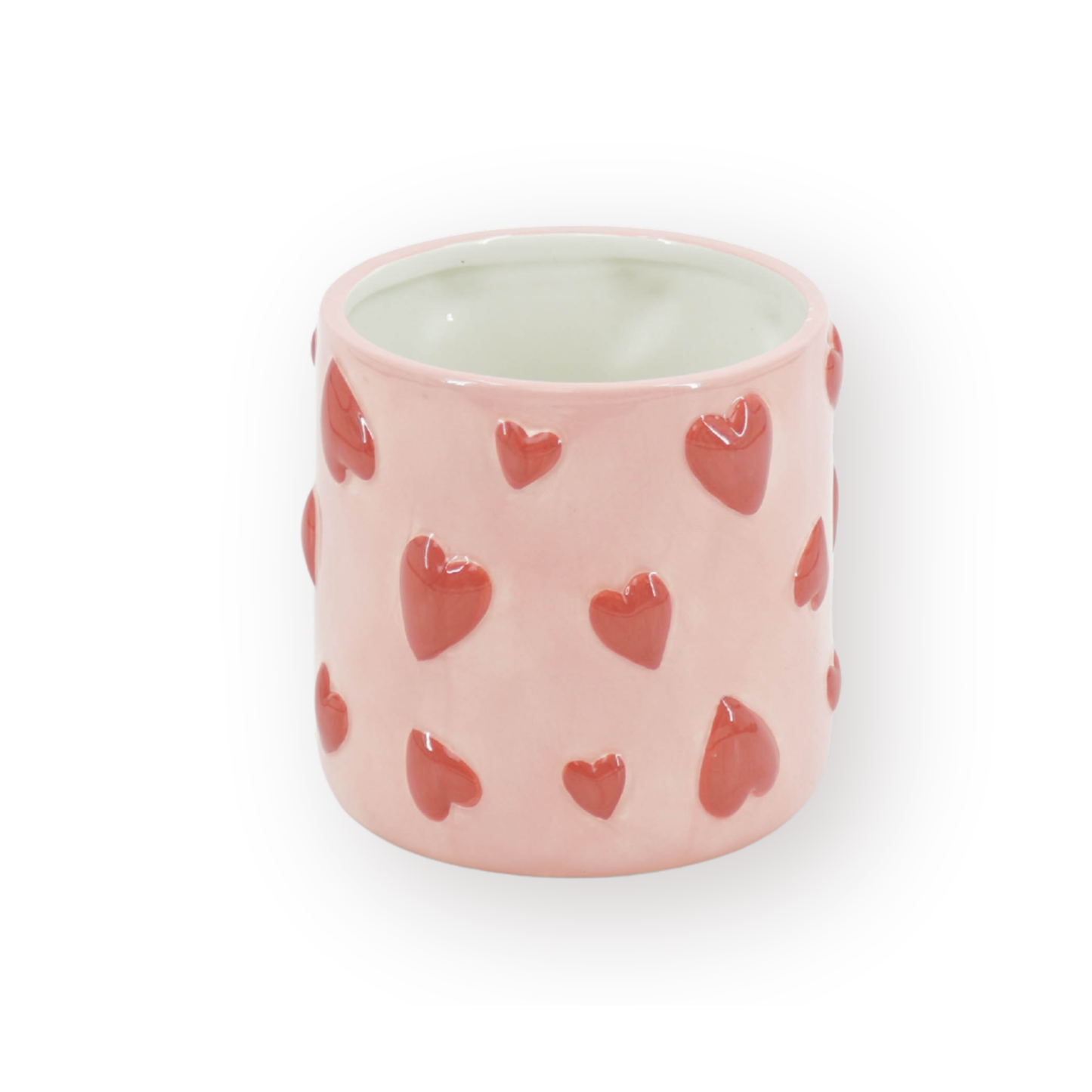 Rosa & Rød - Blomsterpotte - 15.5x15.5x16cm