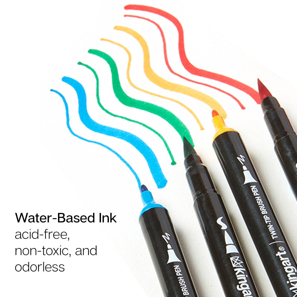 PRO Twin-Tip™ Brush Pens - 48 Farger