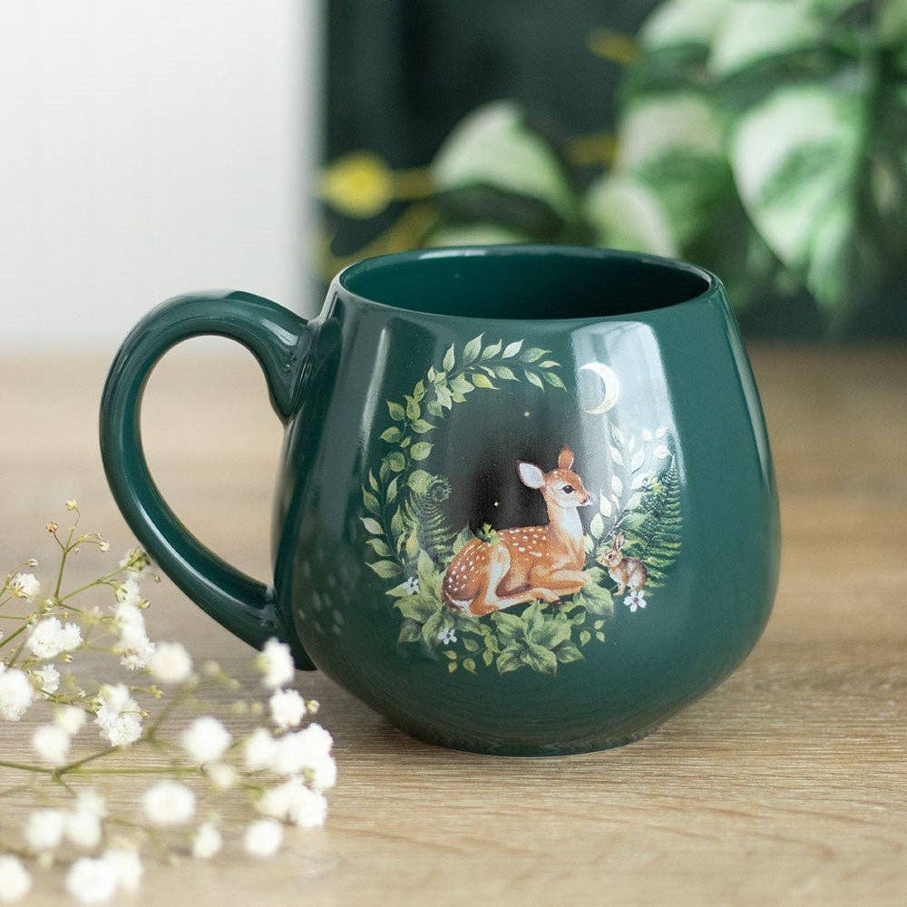 Grønn Rådyr Kaffekopp