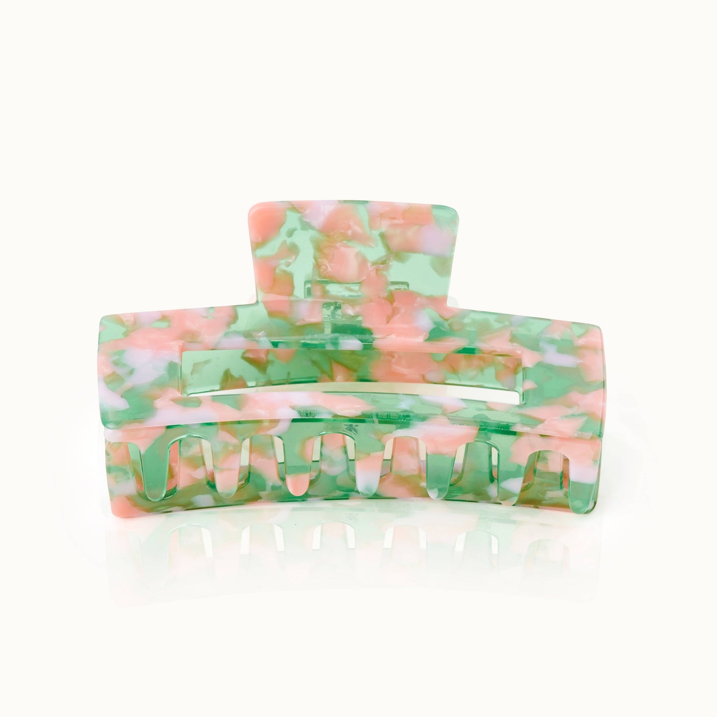 Rosa og grønn XL hårklype