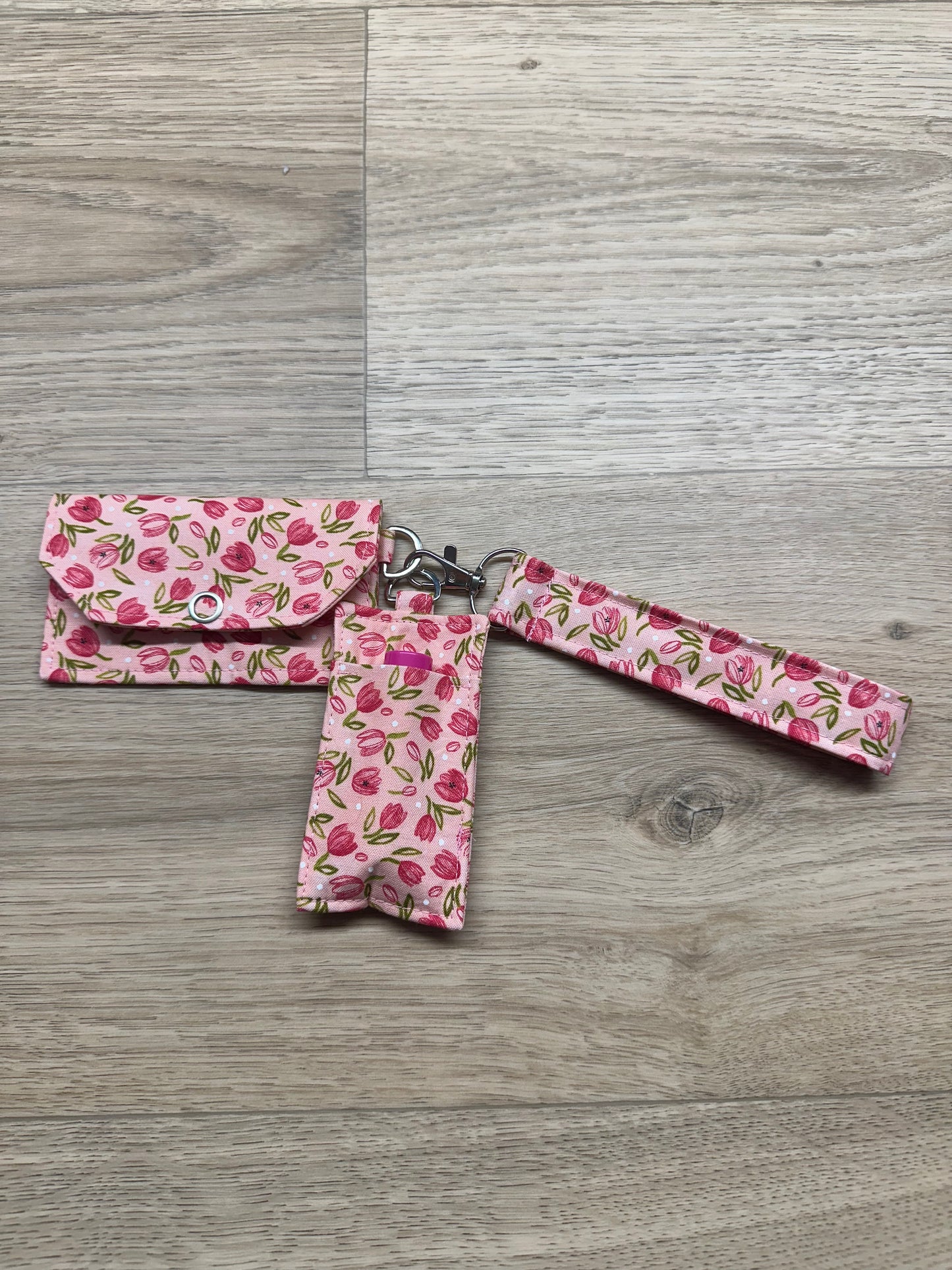 Tulipan kortmappesett med lypsylholder