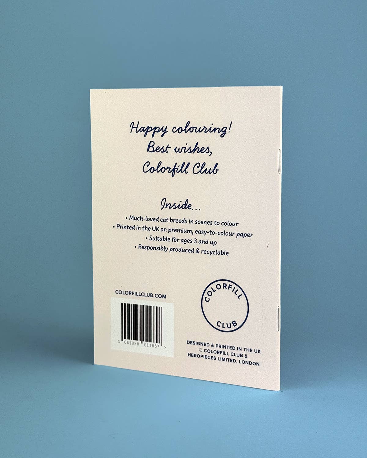 World of Cats - Liten Fargeleggingsbok