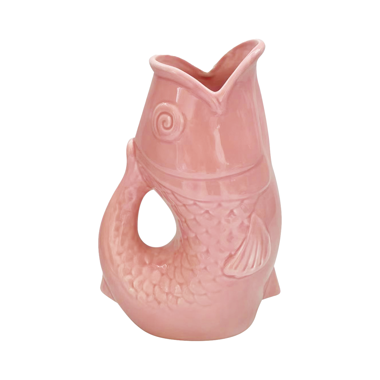 Stor Rosa Fisk Vase