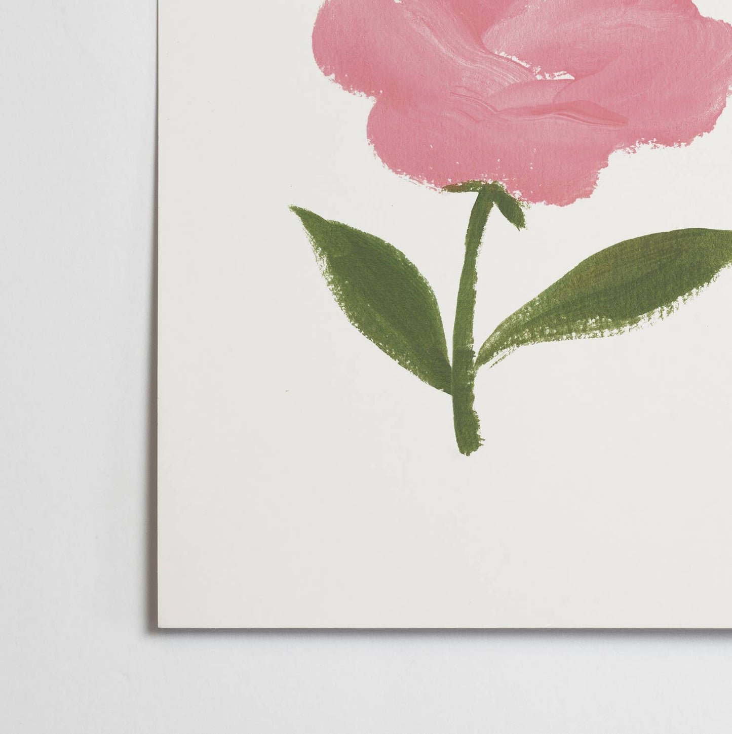 Rose - Kunsttrykk - A4