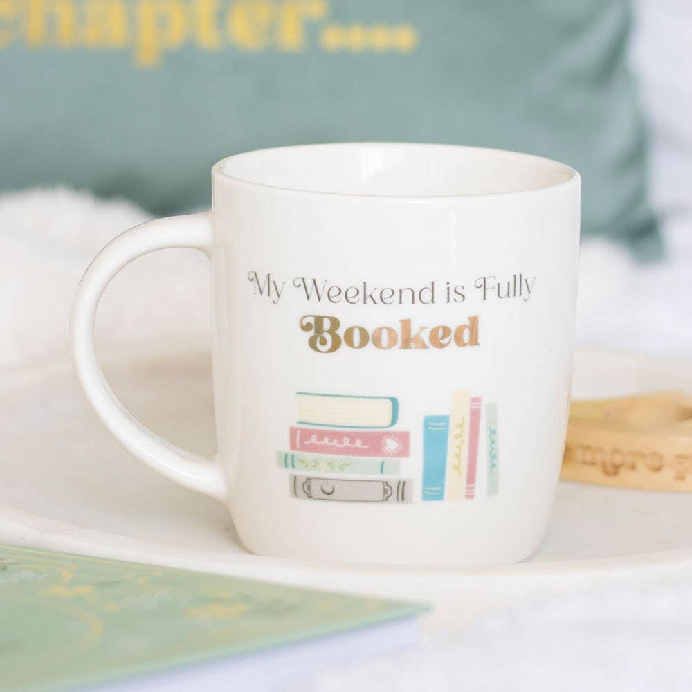 "My Weekend is Fully Booked" Kaffekopp