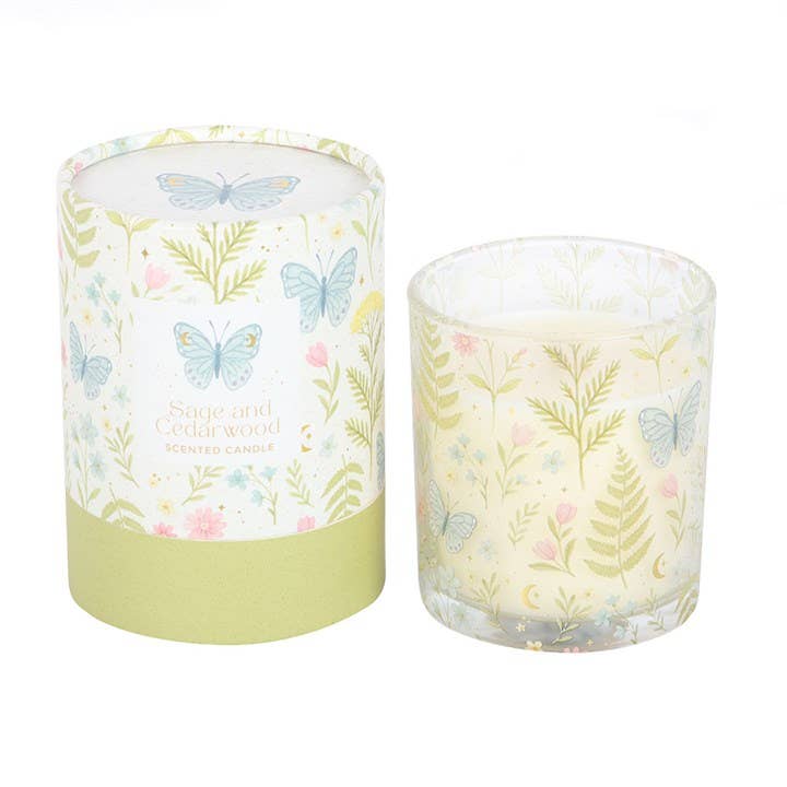 Sage and Cedarwood Duftlys