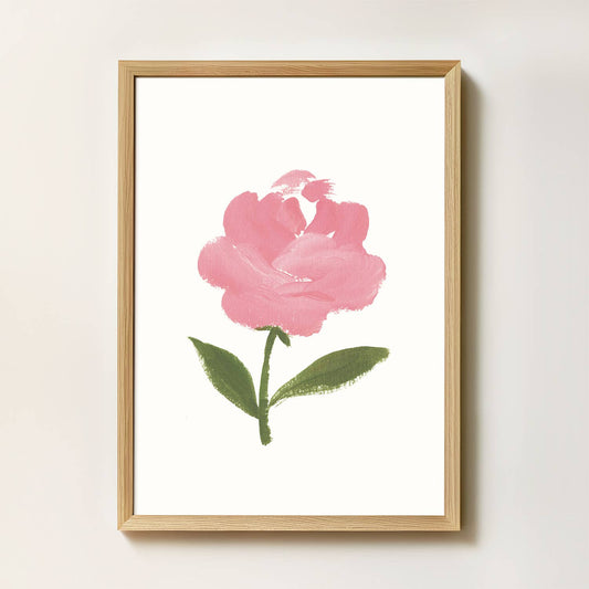 Rose - Kunsttrykk - A4