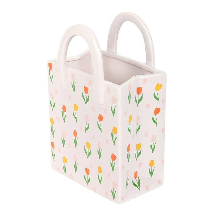 Veske Med Tulipaner - Vase
