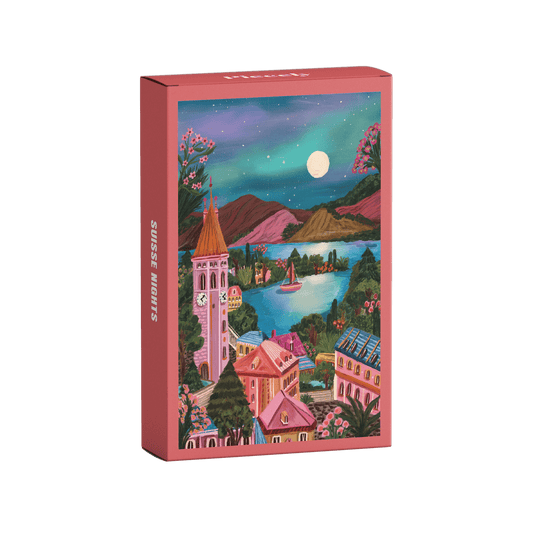 Suisse Nights - puslespill - 99 brikker