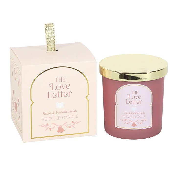 Rose & Vanilje Duftlys