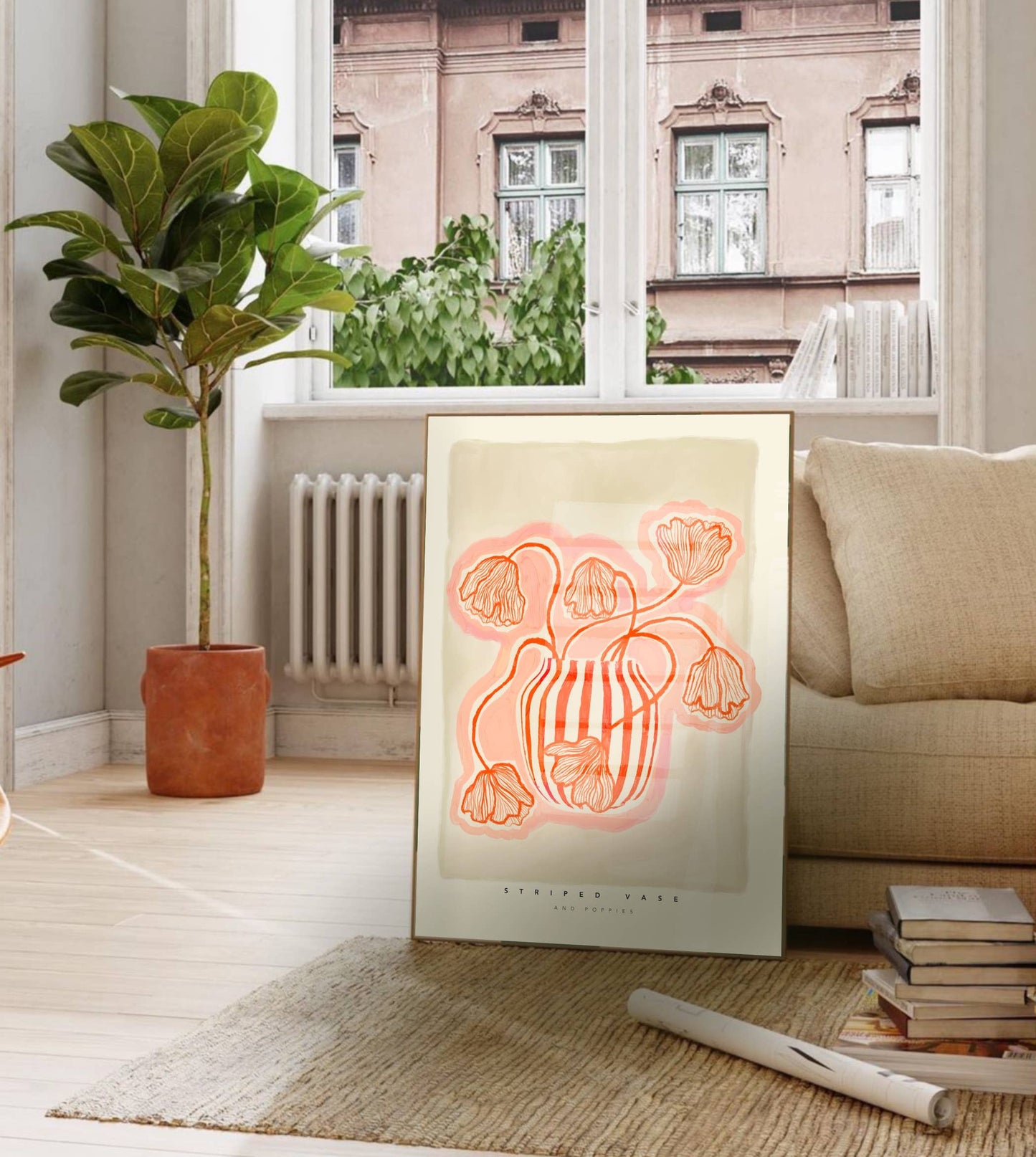 Vase - Kunsttrykk - A5