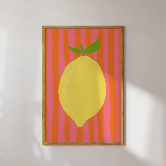 Sitron - A4 - Kunsttrykk