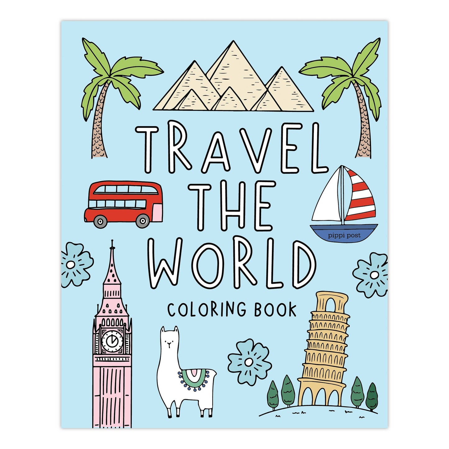 Travel the World fargeleggingsbok
