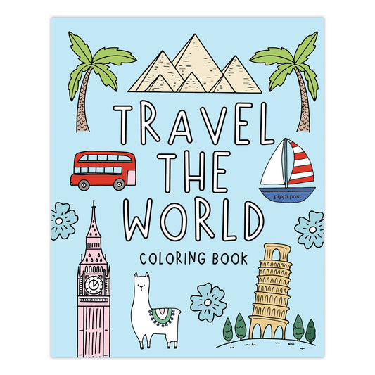 Travel the World fargeleggingsbok