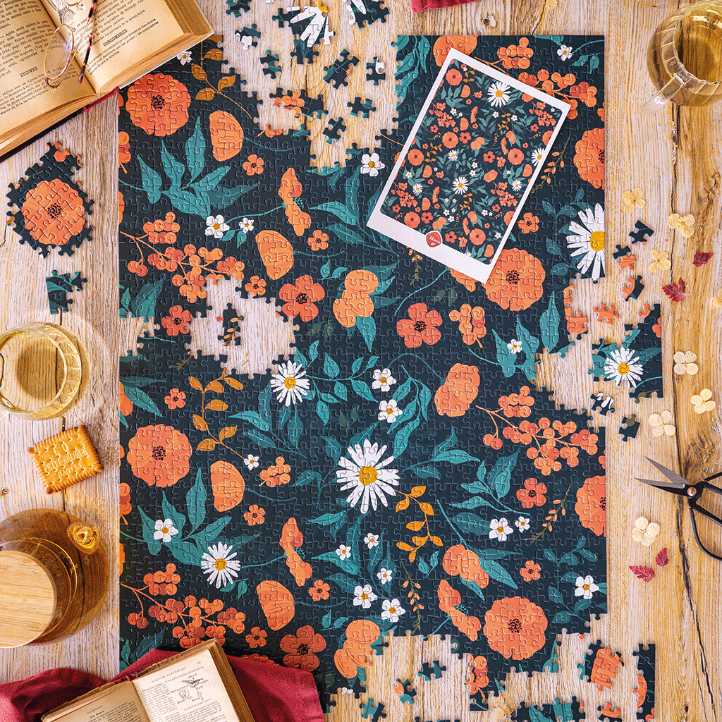 Botanisk hage - puslespill - 1000 brikker