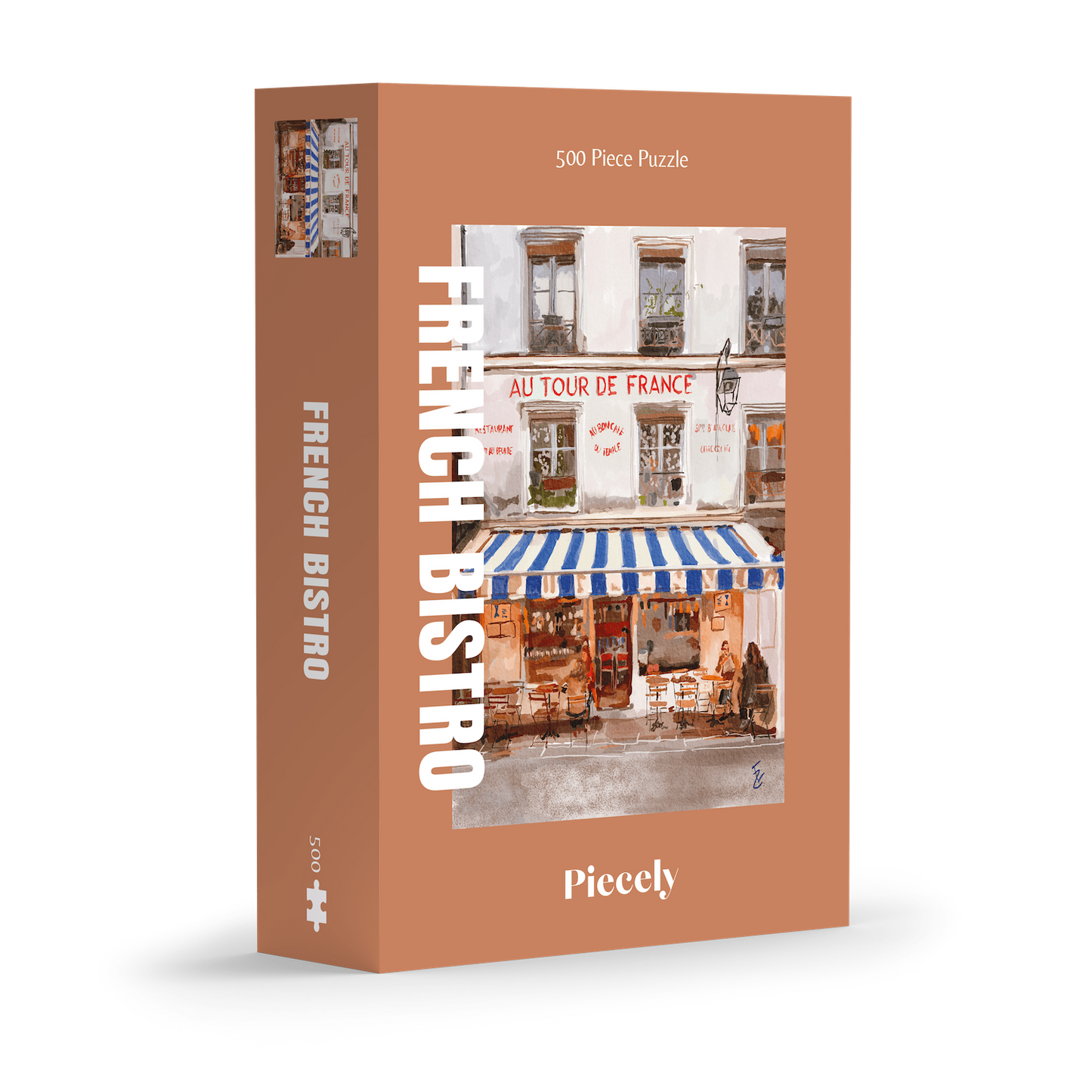 French Bistro   - Puslespill - 500 brikker