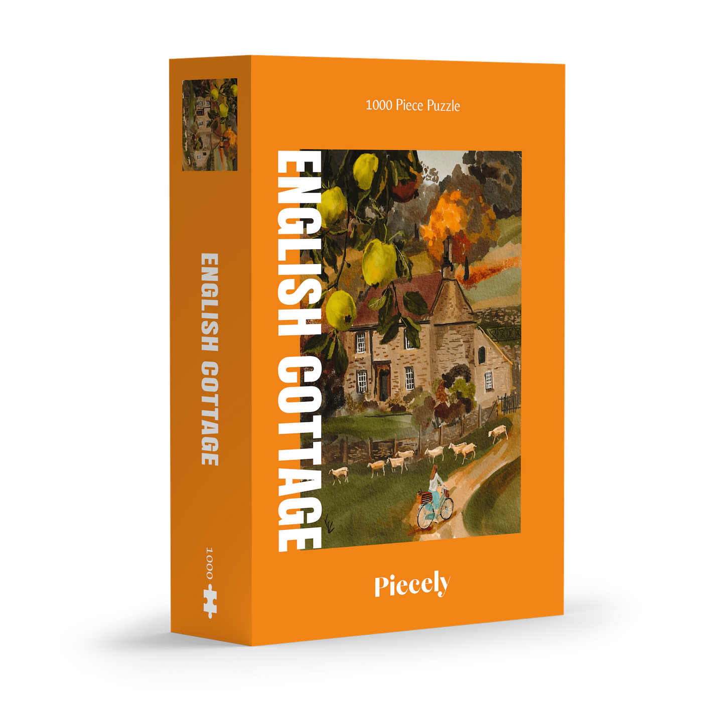 English Cottage - Puslespill - 1000 brikker