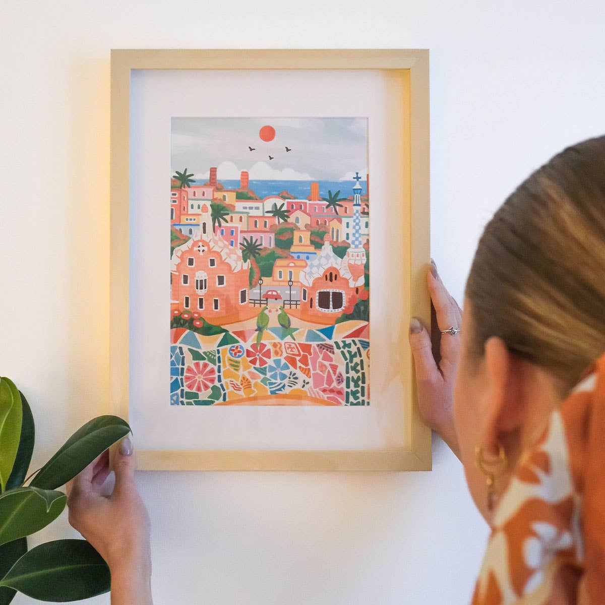 Paint by Numbers Kit - Barcelona