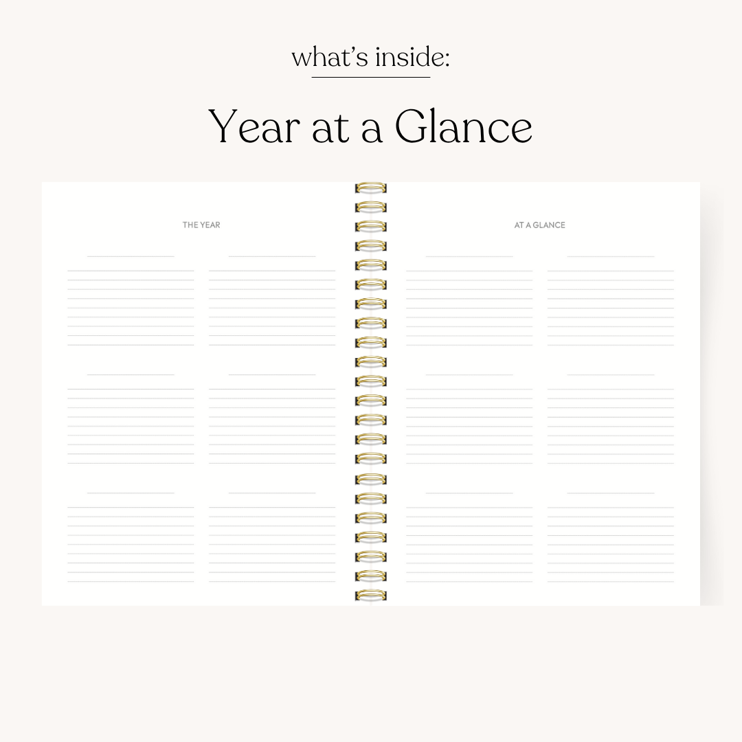 Spring Garden Udatert Kalenderbok