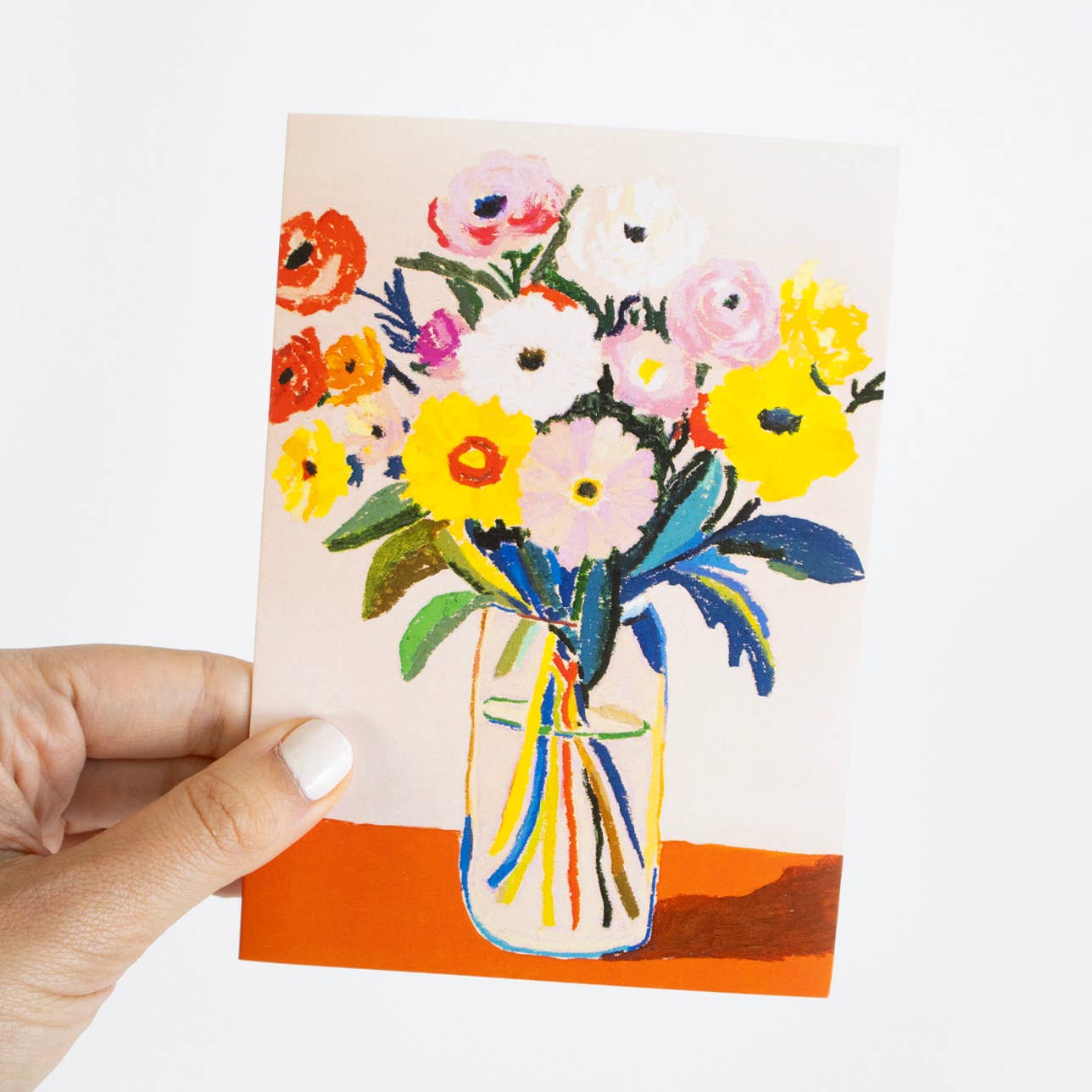 Blomsterbukett Kort
