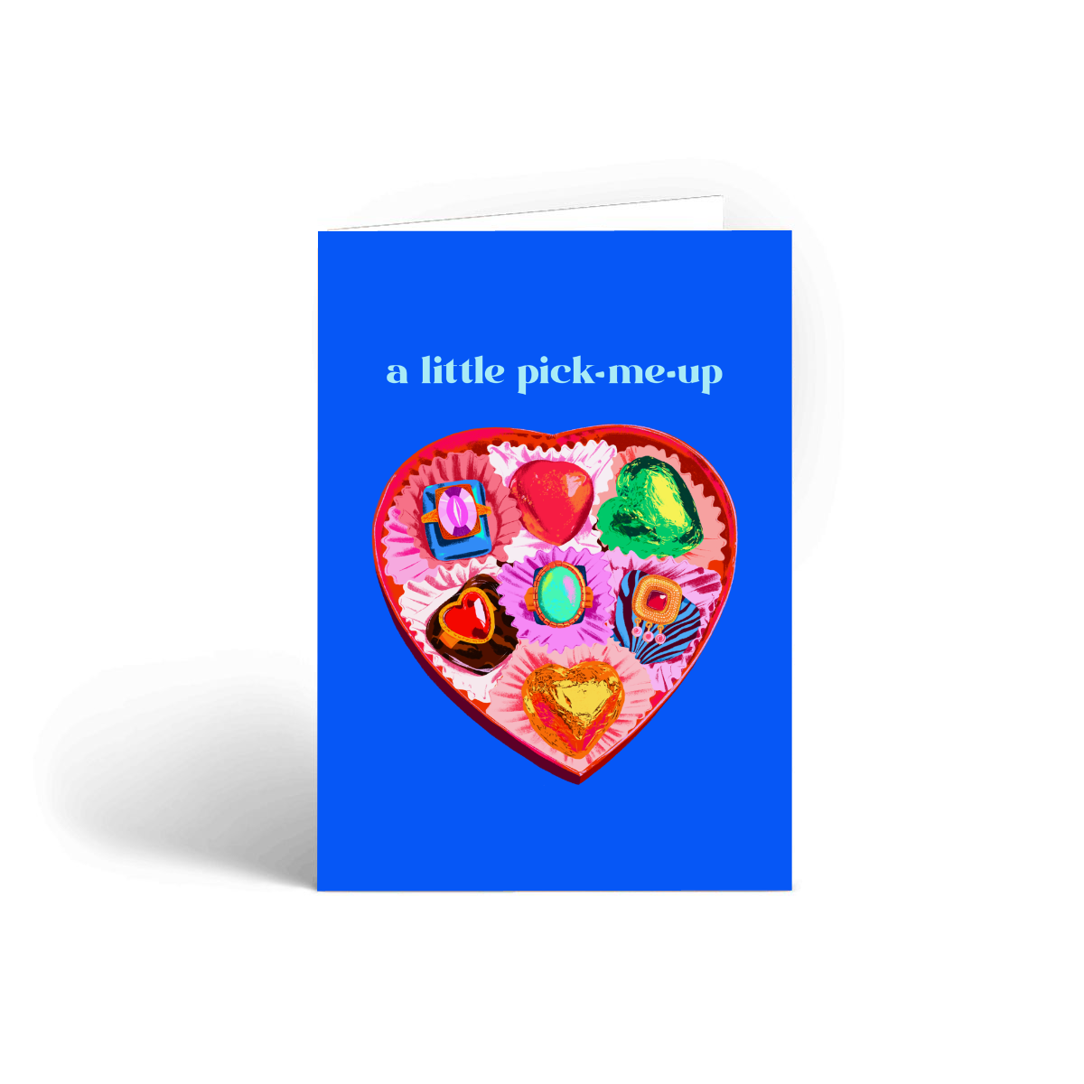 "A Little Pick-Me-Up" Dobbelt Kort