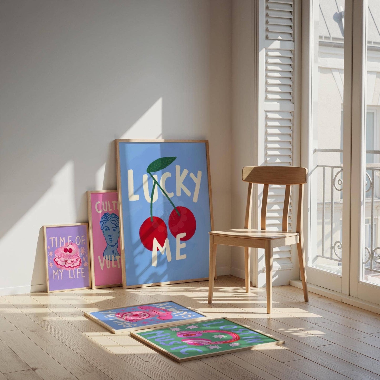 Lucky Me - Kunsttrykk - A3