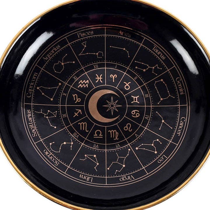 Svart Astrologi Smykkefat