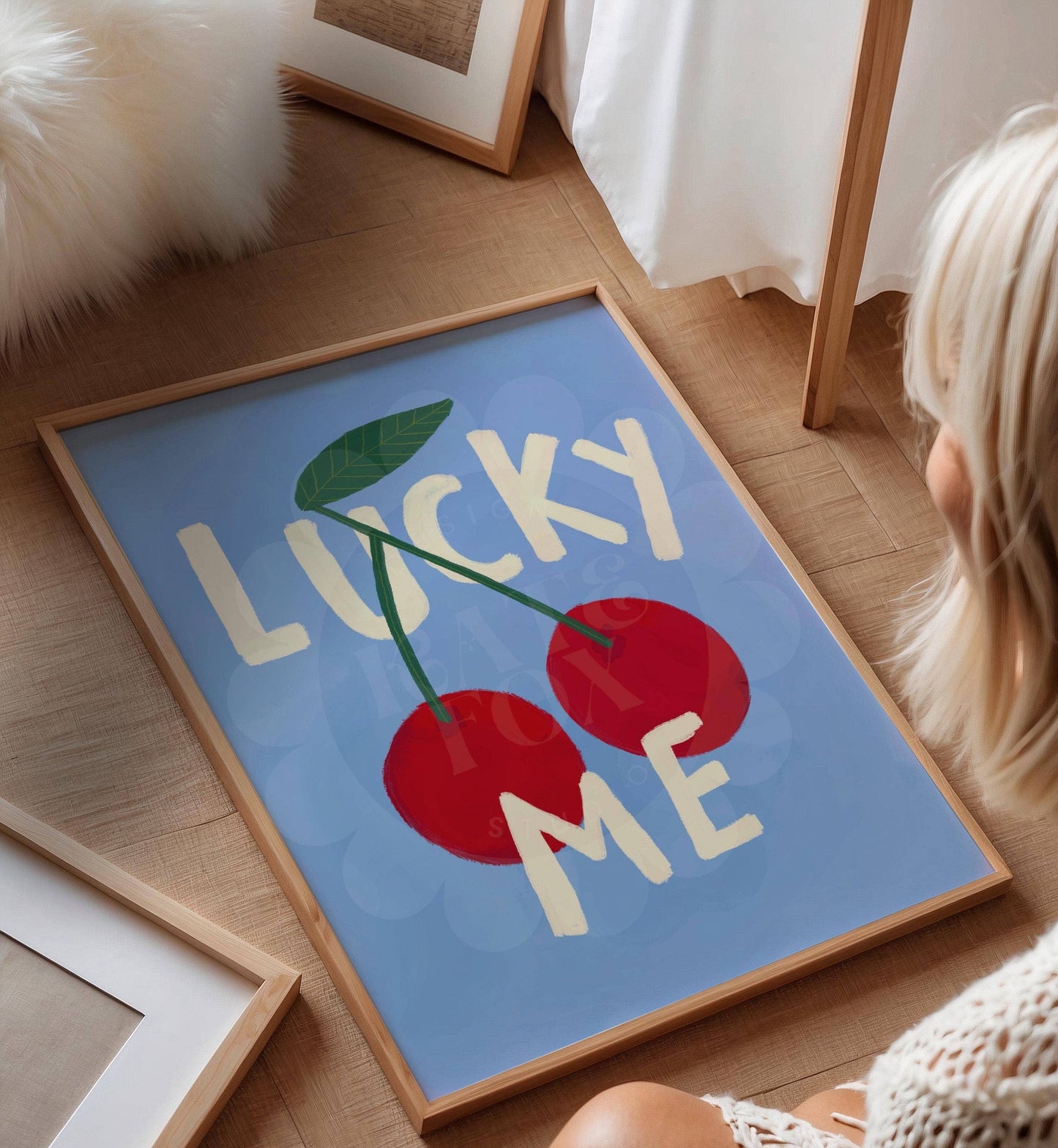 Lucky Me - Kunsttrykk - A3