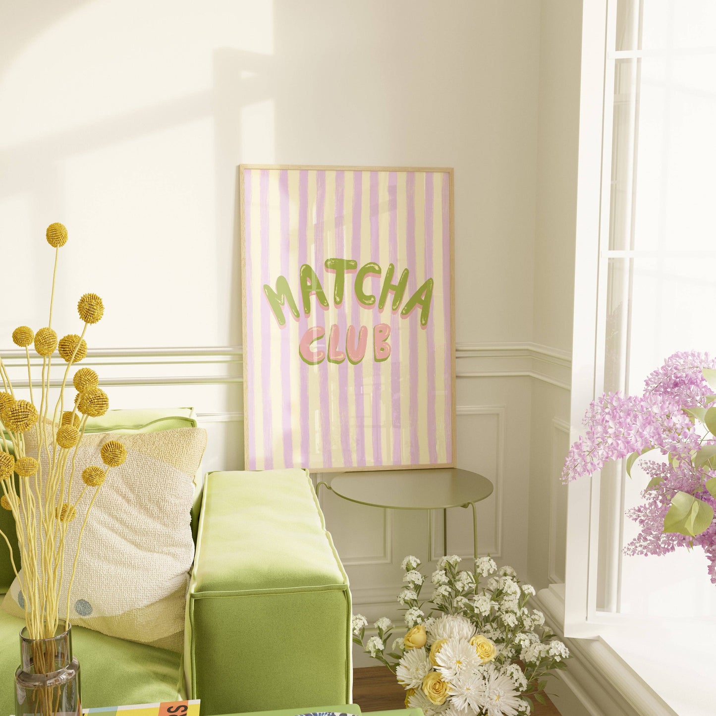 Matcha Club - A4 - Kunsttrykk