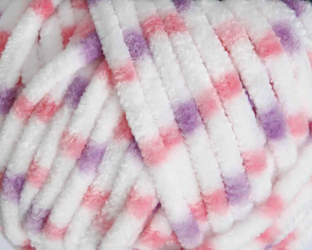 Wollbiene Chenille Garn 100 g