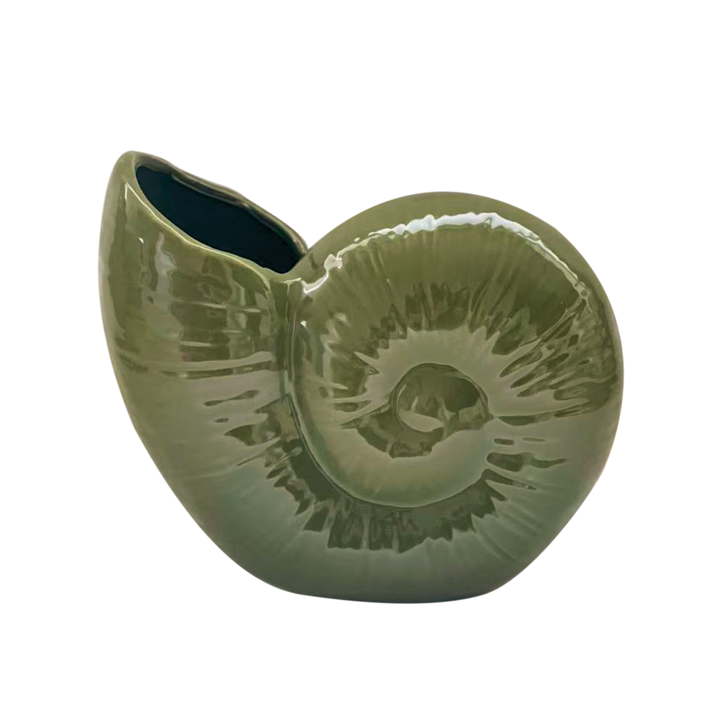 Khaki Skjell Vase