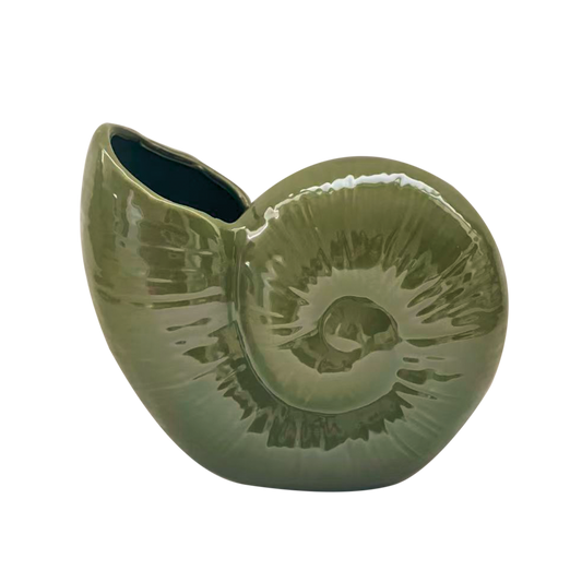 Khaki Skjell Vase