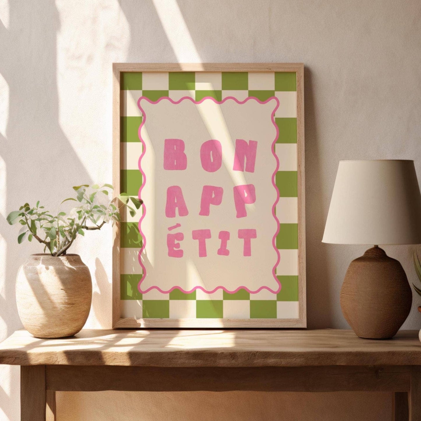 Bon Appetit - Kunsttrykk - A3