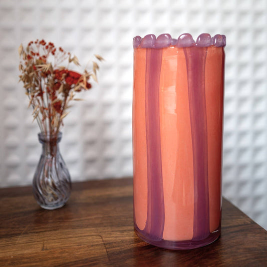 Munnblåst Glassvae