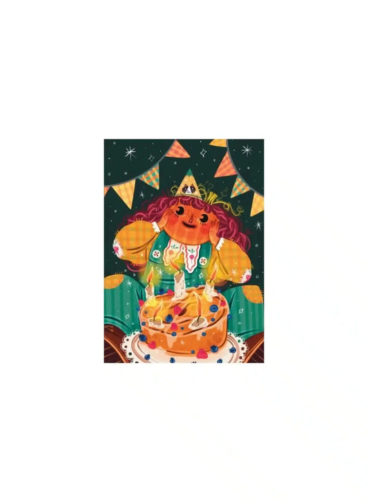 Pumpkin Girl – Puslespill – 99 brikker