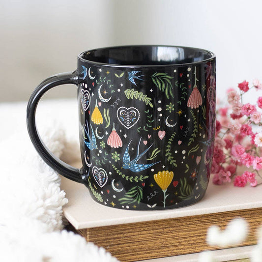 Svart Midnight Bloom