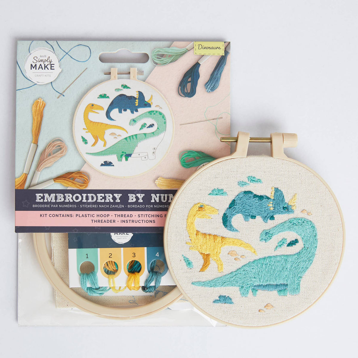 Dinosaur - Embroidery By Numbers