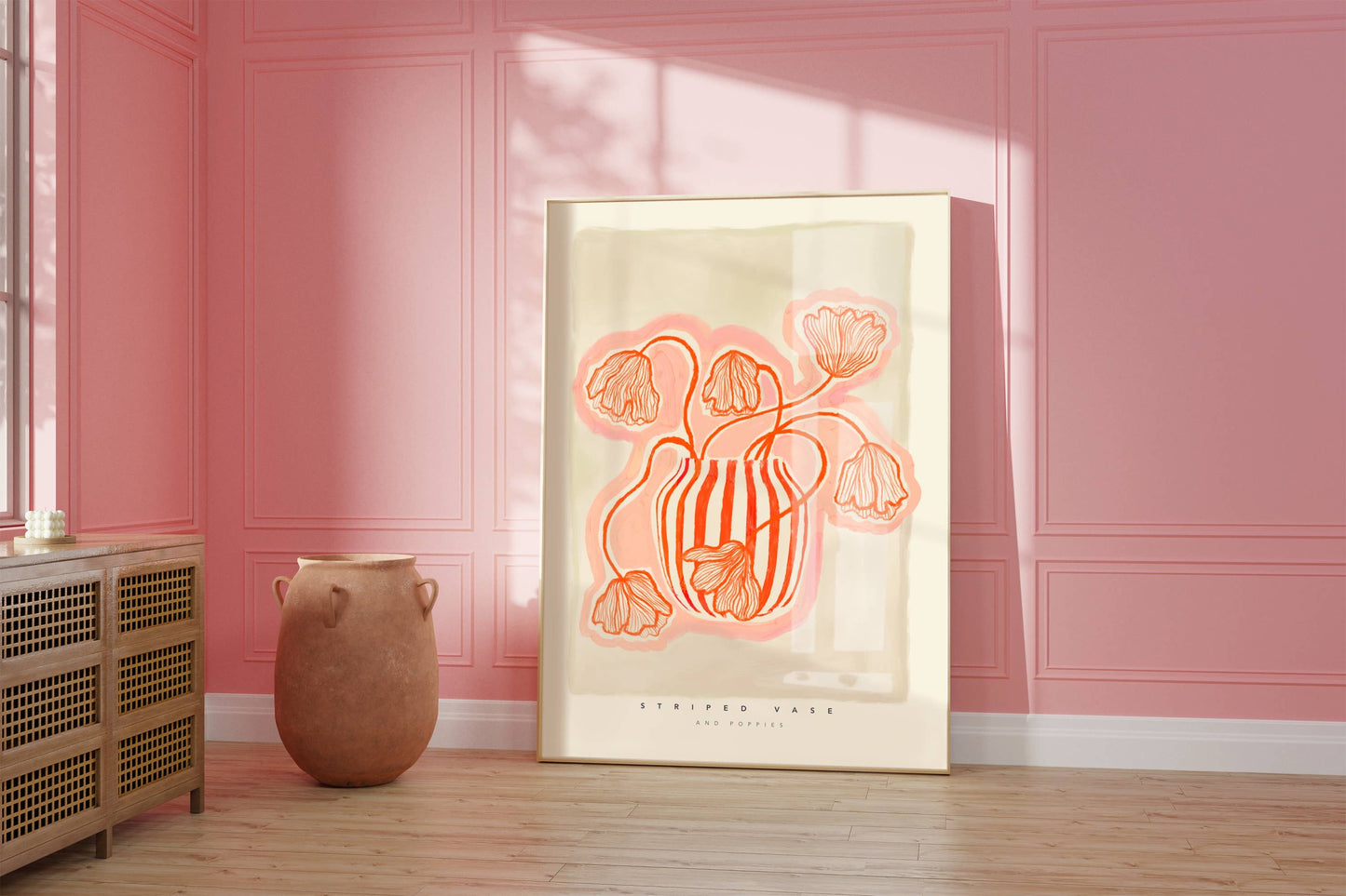 Vase - Kunsttrykk - A5