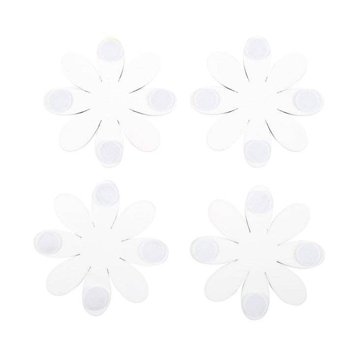 Prestekrage Glassbrikke 4-pk