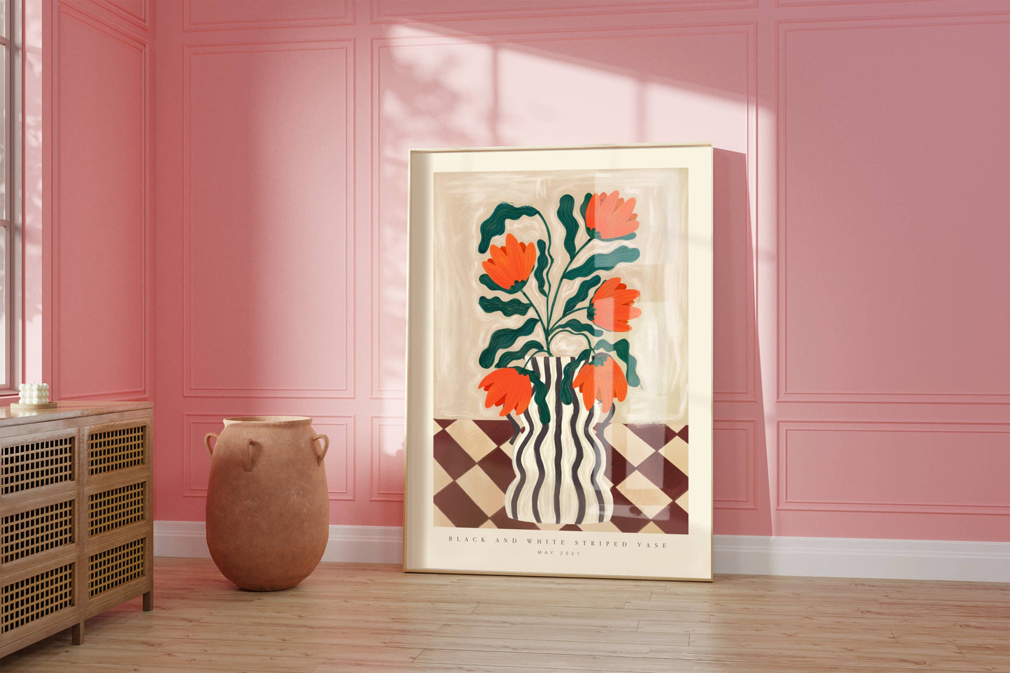 Vase - Kunsttrykk - A5